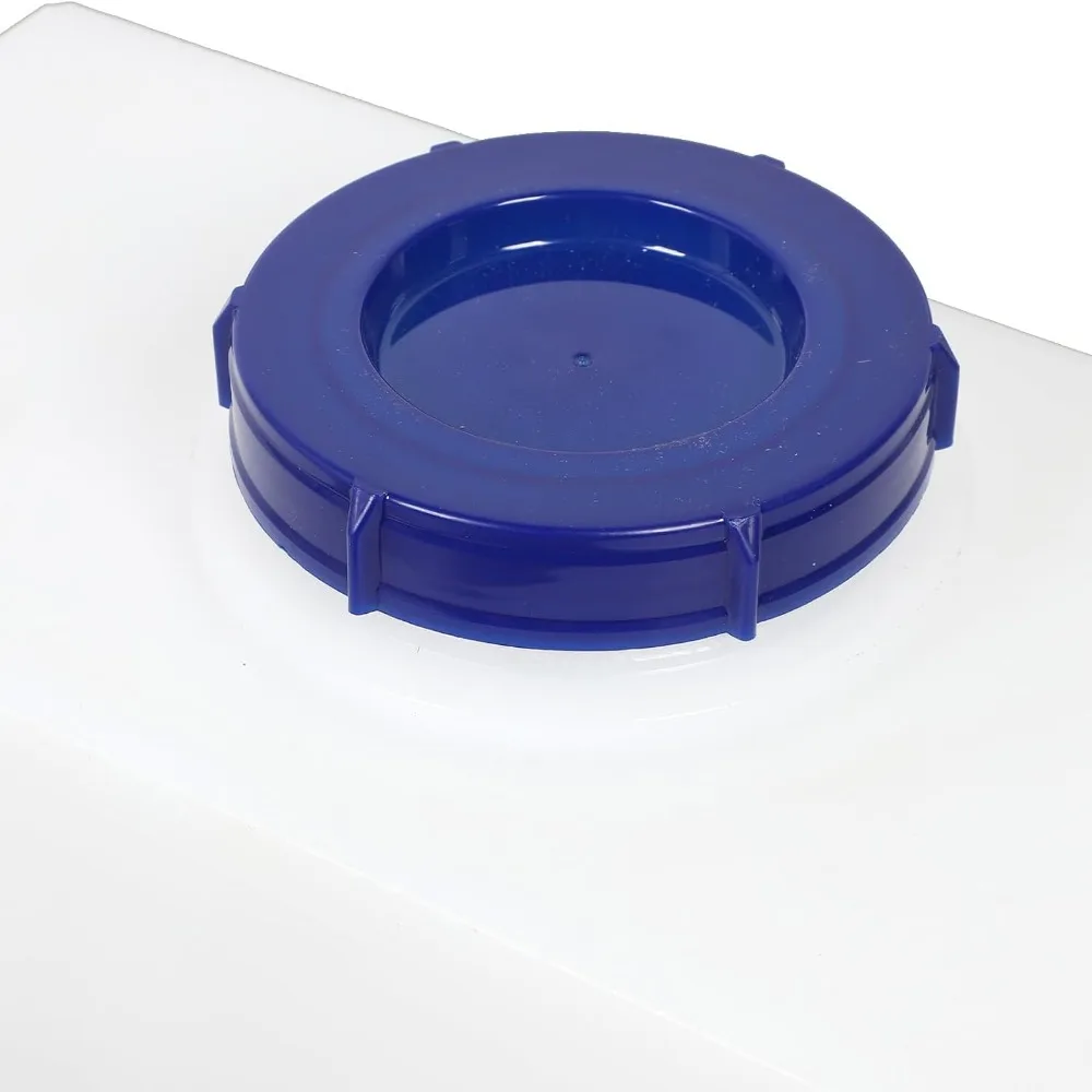 5 Gallon Capacity RV Water Container PE Large Capacity Water Holding Tank 40*20*15cm 100mm Inlet Diameter Water Tank For Yachts