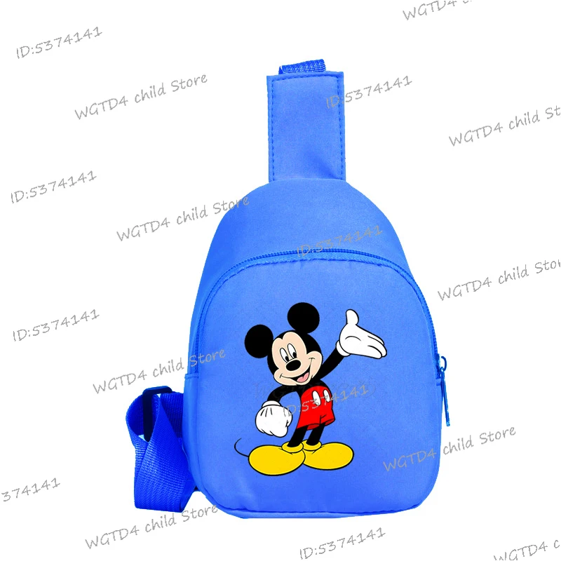 

Baby Girl Boy Purses Handbags Mickey Mouse Mini Crossbody Messenger Purse Bag Mickey Fashionable Casual Children's Chest Bag