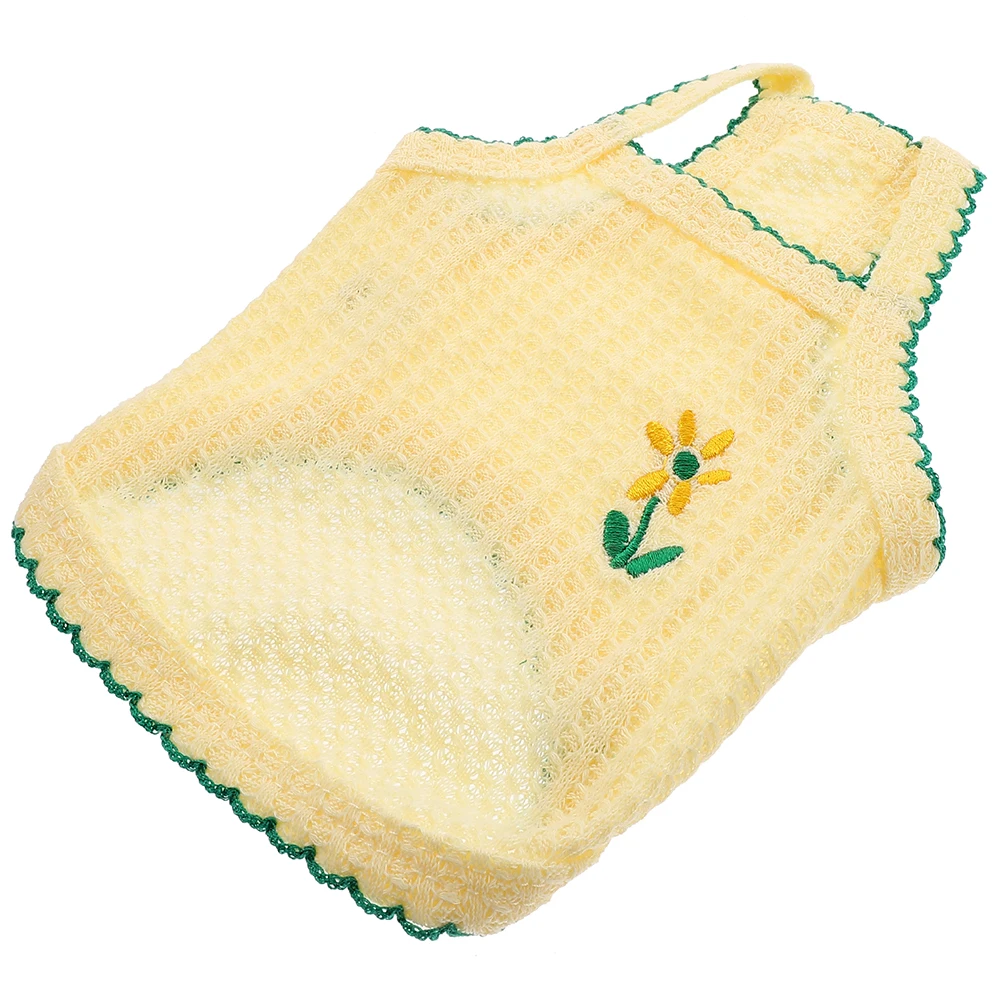 

Vest Dog Clothes Breathable Comfortable Pet Costume Summer Outdoor Cute Pattern Rustic Fashion Gift For