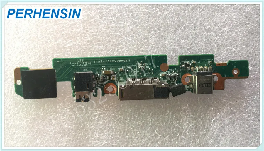 FOR HP  Split 13-M Genuine Audio Docking Slot DC Jack Board DA0W05AB6E0 3MW05AB0010 Tested Fast Shipping