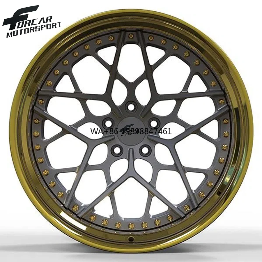 

Two-Pieces Forged Car Wheel Rims Aluminium Wheels for Sale