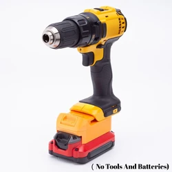 Craftsman/Stanley fatmax 20v 리튬용 컨버터 배터리 어댑터는 Dewalt 18V 도구로 변환합니다(도구 및 배터리 없음)