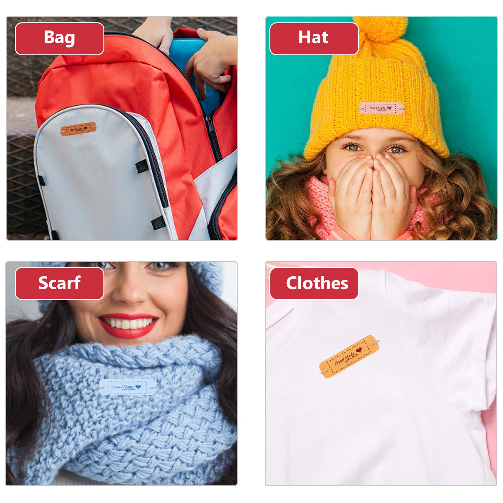 60 stuks handgemaakte labels m - Sewing Label recensie en prijs