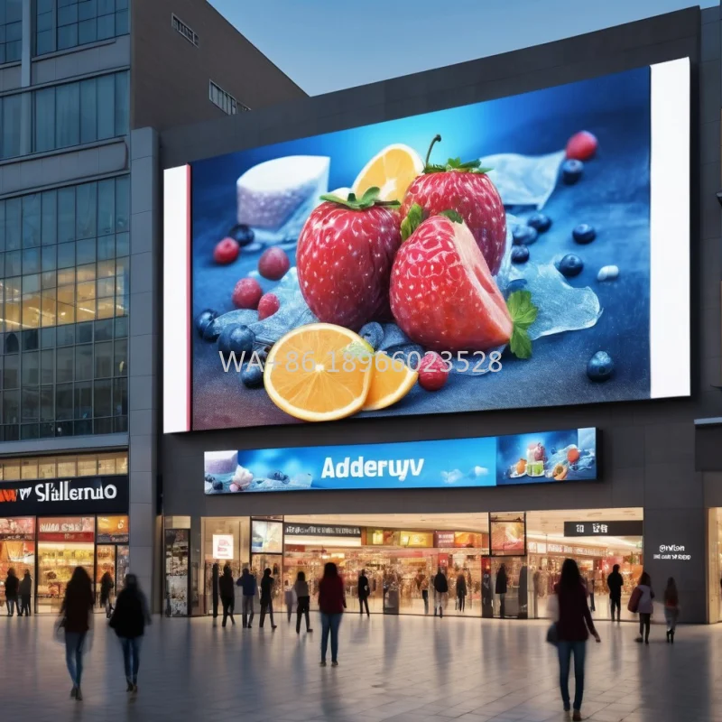 P5 P8 P10 لوحة LED للإعلان الخارجي لوحات إعلانية رقمية عالية الجودة بالألوان الكاملة P6 سعر شاشة LED خارجية #1