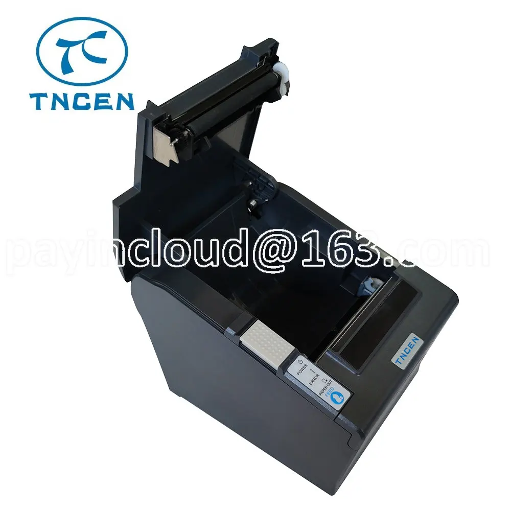 Remote print MQTT server food order online airprint 80mm thermal wireless cloud printer receipt pos with Voice Alarm TCK835CWG