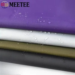 Meetee 50/100*160cm Fabric 600D Silver Plated Waterproof Cloth Outdoor Oxford Fabrics Car Sheds DIY Sewing Material Accessories