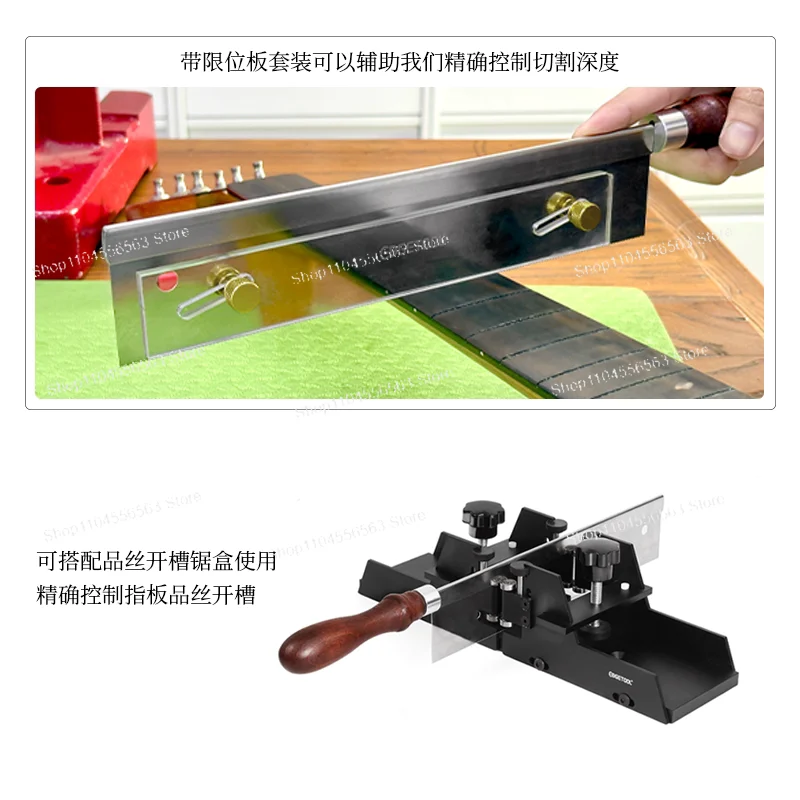 Guitar Pin Wire Slotting Saw Folk Bakelite Guitar Pin Wire Slotting Installation Deepening Replacement Repair Saw Tools
