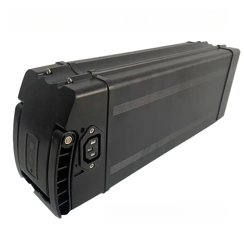 Haiba 021 e-Bike Battery Box 78/104/117/130PCS 18650 Cells Rear-Inserted Lithium Battery Case Silverfish Upper Discharge Shell