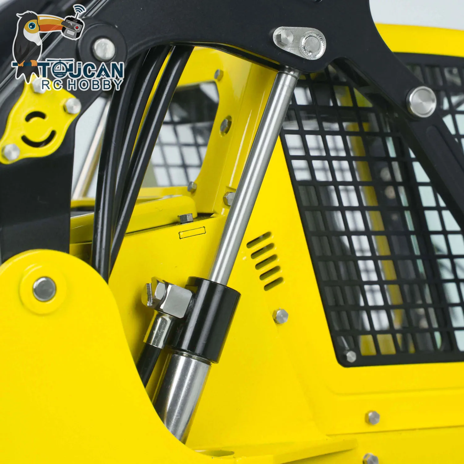 LESU-cargador hidráulico RC a escala 1/14, Aoue Lt5, deslizamiento con seguimiento de Metal, Radio Control para coche, camión, sistema de sonido ligero, Thzh1392-Smt3