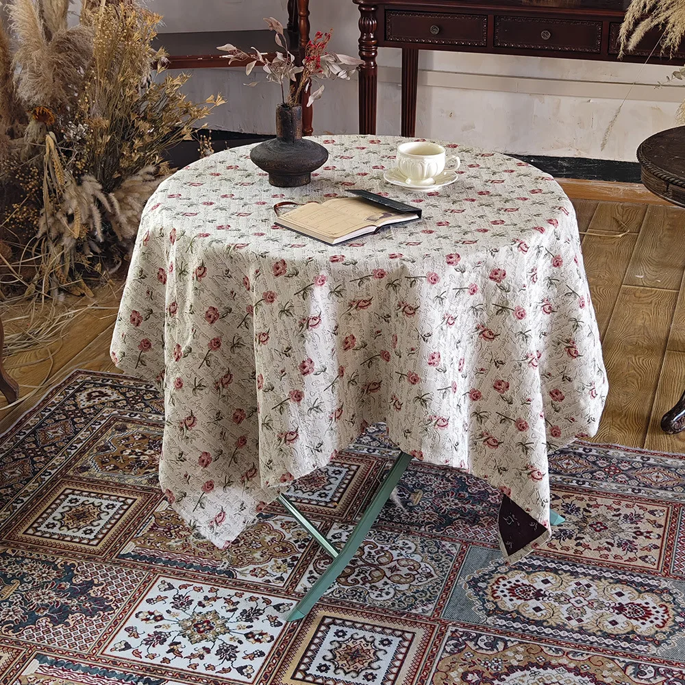Nappe lavable, tapis de table à manger, nappe de luxe légère, tapis de table à thé haut de gamme, tapis décoratif de protection