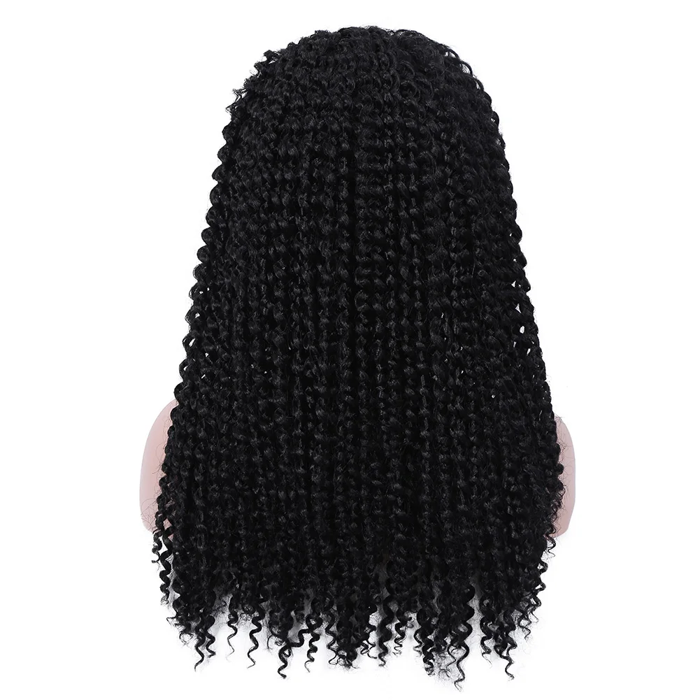 SQRDGQ Synthetic Hair Headband Wigs for Women Curly Wig Female Natural Women\'s Headband Wig Woman Wigs on Clearance Sale
