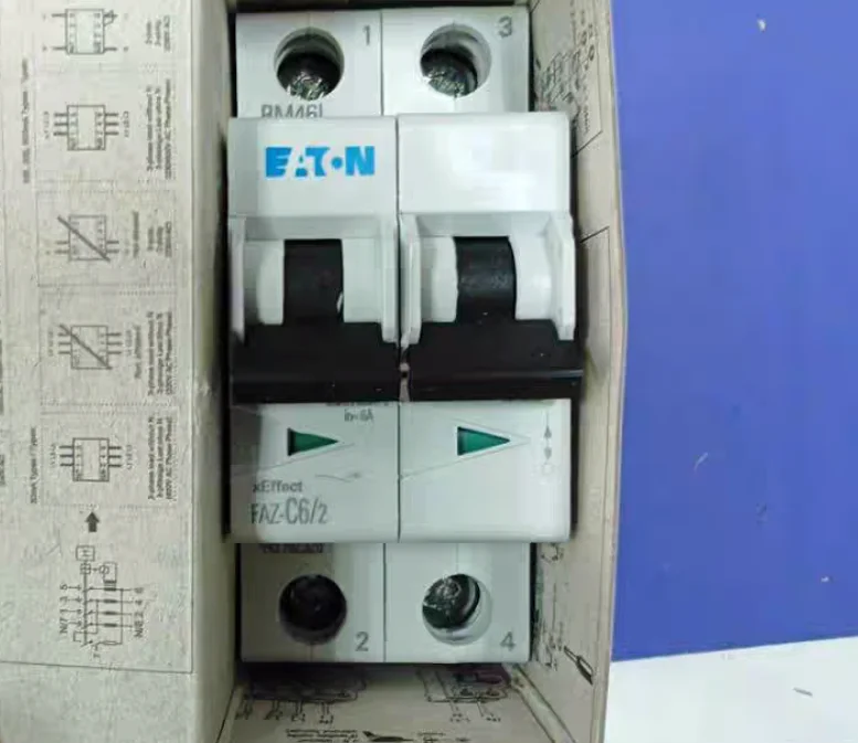 

New FAZ-C6/2 high break miniature Circuit breaker EATON