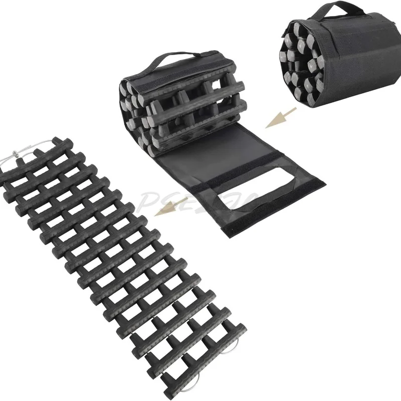 자동차 구조 보드 트랙 유형 미끄럼 방지 체인 자기 구조 자기 운전 오프로드 장비 진흙 모래 눈 견인 지원