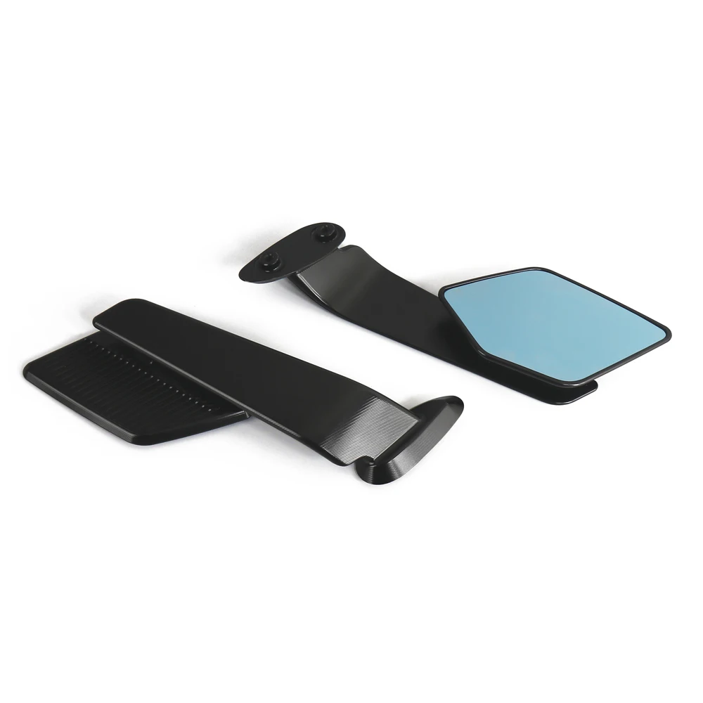FOR Honda CBR1000RR/RRR/Fireblade Motorcycle Fixed Wind Wing Rearview Mirror HD Blue Light Lens Rearview Mirror 2019 2025
