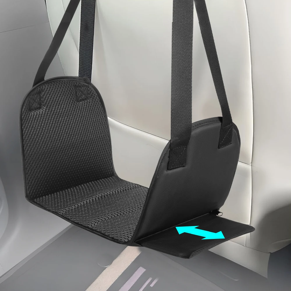 أحدث أرجوحة القدم للطائرة مسند القدمين مع وسادة قابلة للإزالة وحزام قابل للتعديل أرجوحة القدم مع رغوة مينوري للسفر