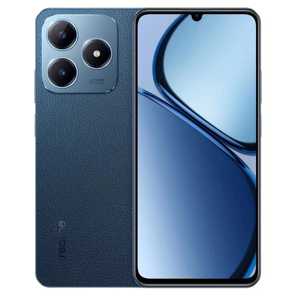 realme C63 6.75'' 90Hz Eye Comfort Display 32MP AI Camera 5000mAh IP64 Waterproof 45W Fast Charge AI Boost Engine Dynamic RAM