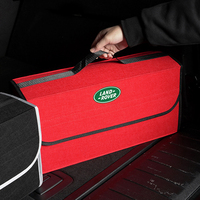 Car Storage Bag Folding Travel Tidying Box Trunk Tools Case For Land Rover Defender Freelander Discovery Evoque Range SVR Velar