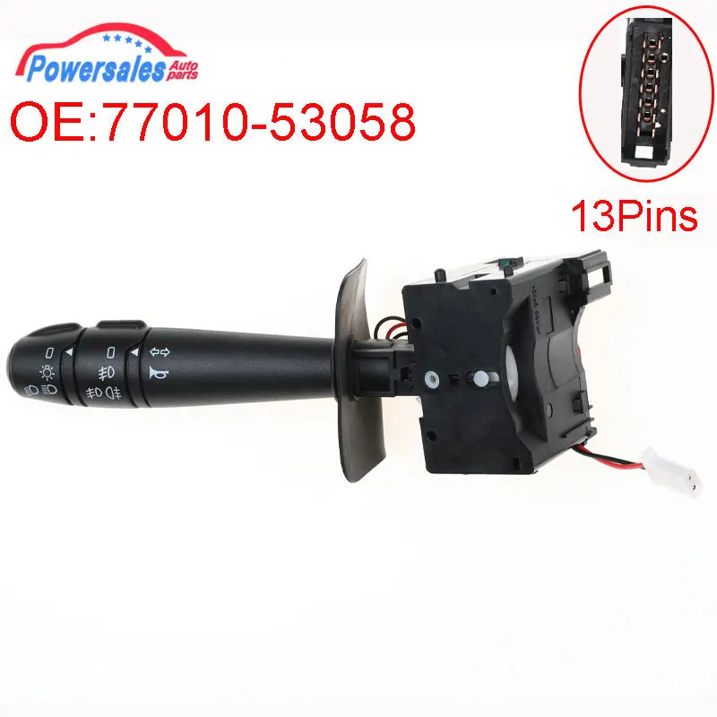 New Turn Signal Switch For Renault Clio 2 Megane Kangoo Master 2 77010-53058 7701053058