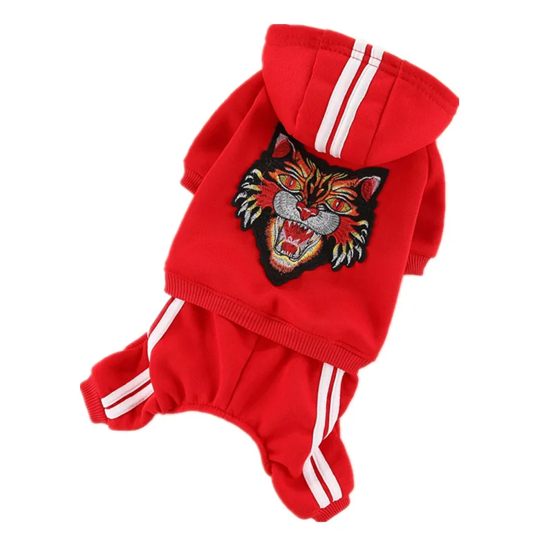 Dog Hoodie Pants Dog Clothes 4 Legs Sweatshirt Soft Warm Sweater Outfit Dog Winter Coat for Small Dogs Yorkie Cats Apparel