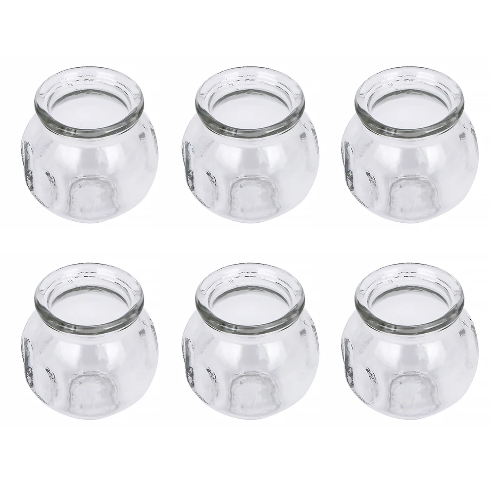 Kit de thérapie pour ventouses en verre épais, 1 ensemble, antidéflagrant, aspiration sûre, gobelets en verre solides, outil de traitement pour la santé