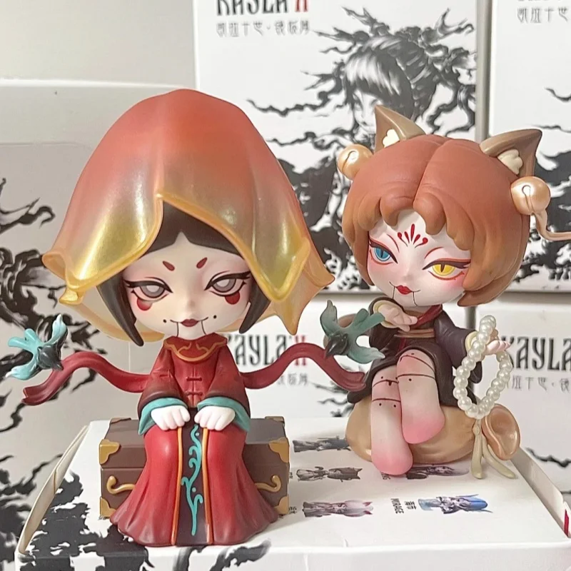 

Genuine Spot Kaila 10th Lock Demon Book Blind Box V2 Mystery Box Antique Series Handmade Toys Desktop Ornament Collection Gifts