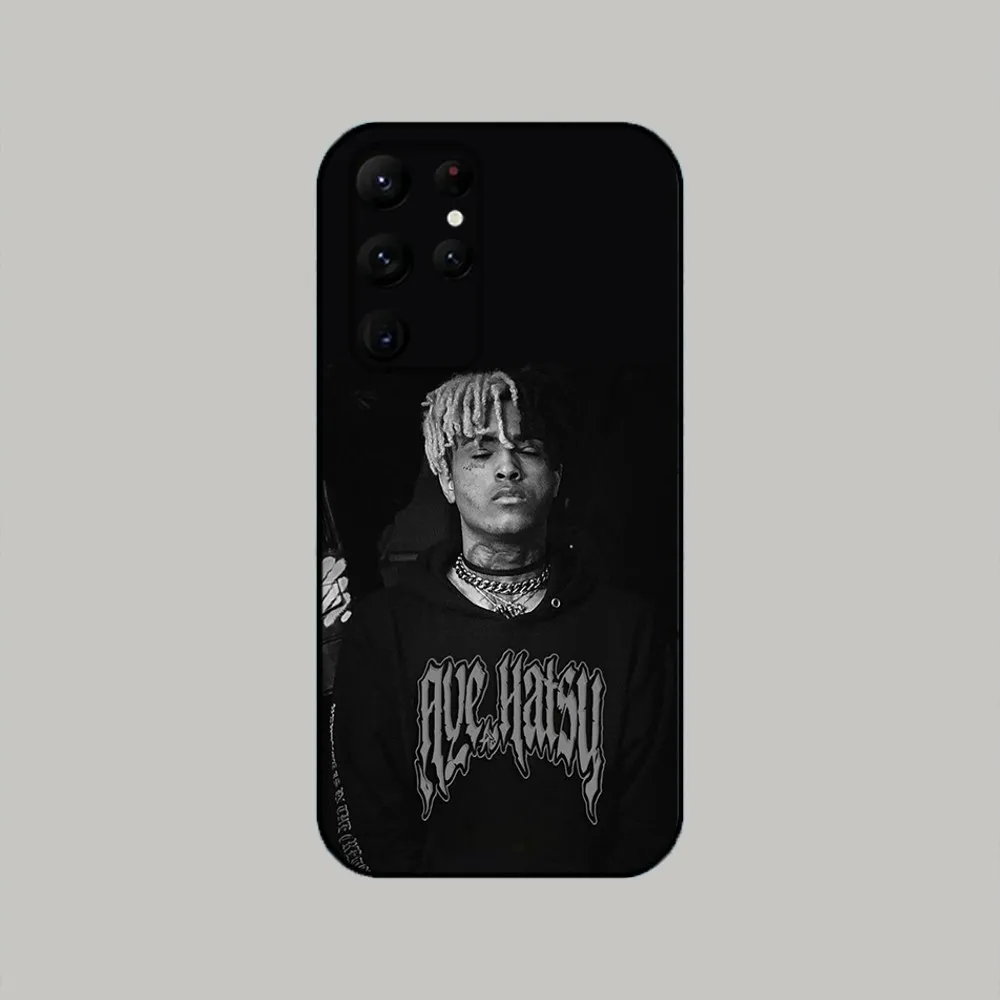 Rapper X-XXXTentacionS Phone Case For Samsung Galaxy A20,A21s,A22,A31,A32,A52,A53,A72,73,A80,A91 Soft Black Cover