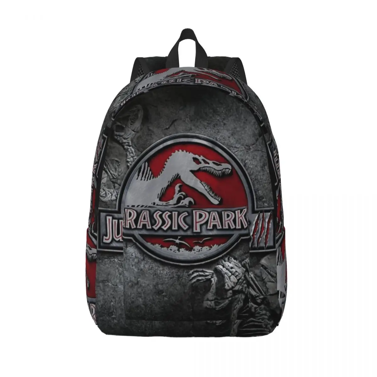 Ancient Animal Giant Dinosaur Backpack for Primary School Student Jurassic Parks Bookbag Boy Girl Kids Canvas Daypack Sports