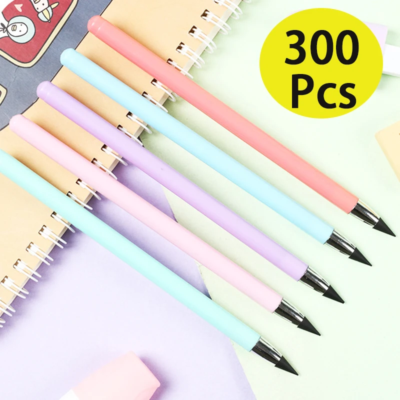 

300Pcs Inkless Everlasting Pencils Infinity Pencil Forever Pencil for Kids Writing Sketch Drawing