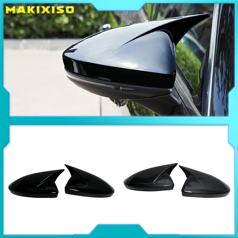 Paire de coques de rétroviseurs latéraux pour Audi A6L C8 A6/S6/A7/S7/A8 2019-2025 – Accessoires de style automobile