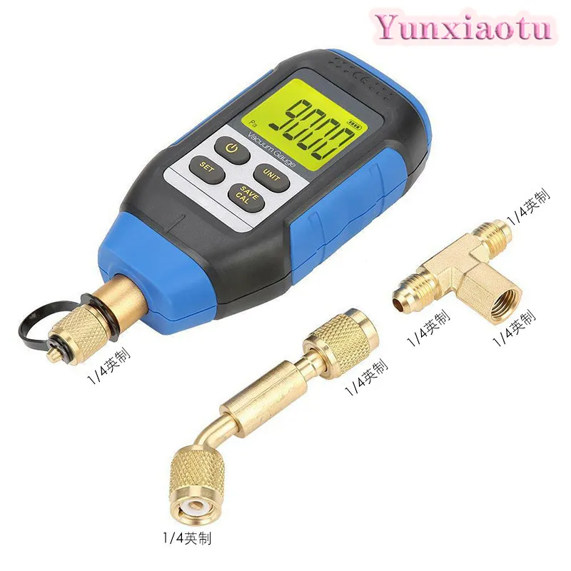 Value VMV-1 Digital Vacuum Gauge High Precision Absolute Pressure Meter with Pirani Sensor for Refrigeration Industrial Testing
