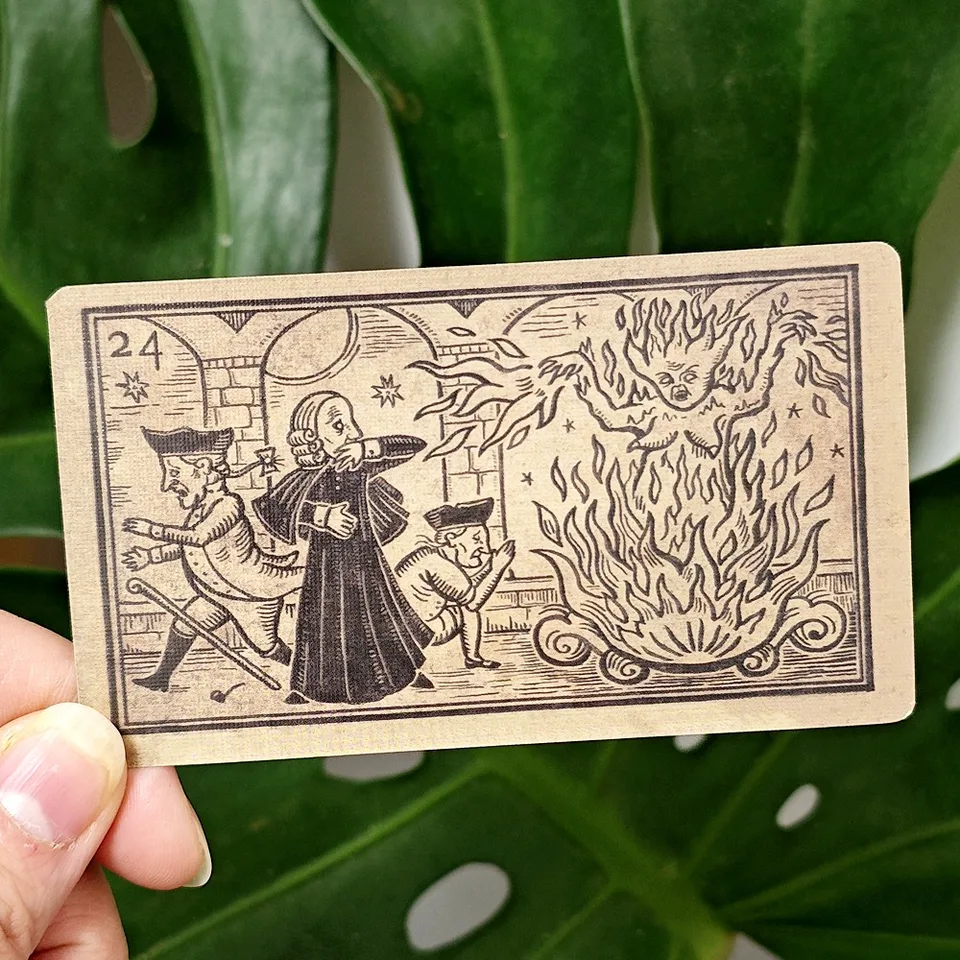 Mildred Payne's Oracle of Black Enchantment 52 Pcs 10.3*6cm Black