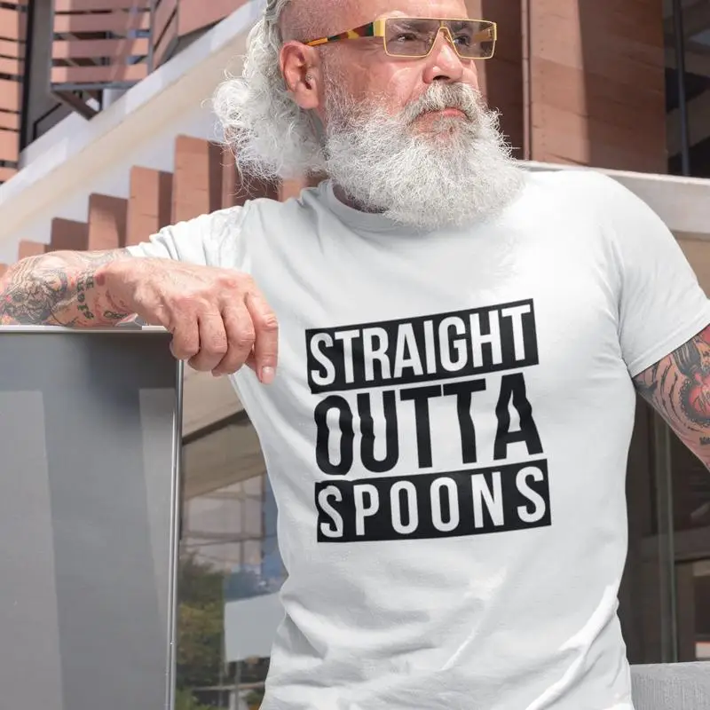 Straight Outta Spoons Funny Wetherspoons Fan T-Shirt