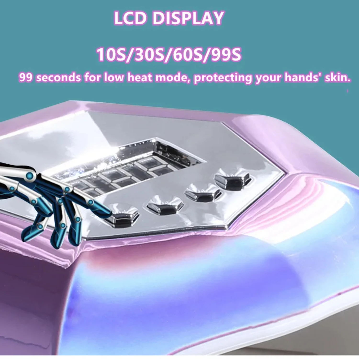 83W UV LED Nail Lamp with 42 Pcs Leds  Curing Gel Nail Dryer Drying Nail Polish Lamp 10/30/60/99s Auto Sensor Manicure Tools