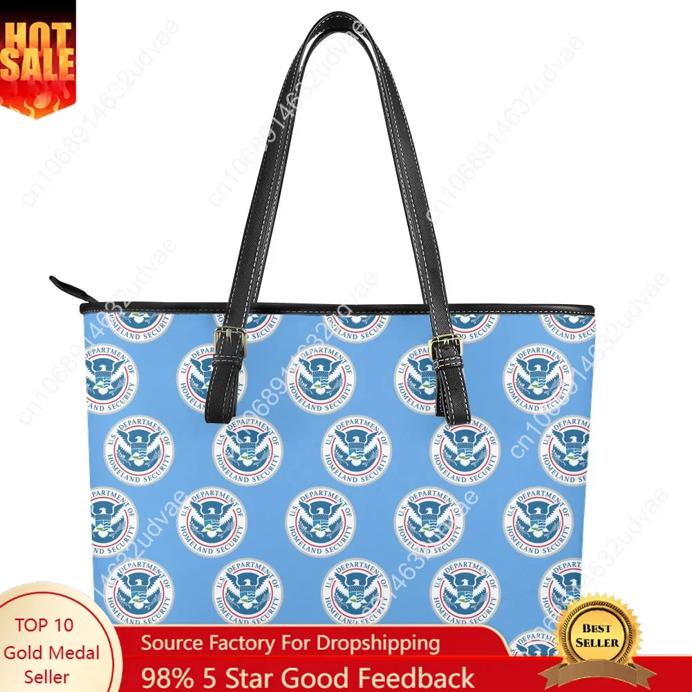 Homeland Security Investigations Handbag Womens Mens Personalized Tote Bag Fashion Shoulder Bag Commuter Grocery Bag Gift