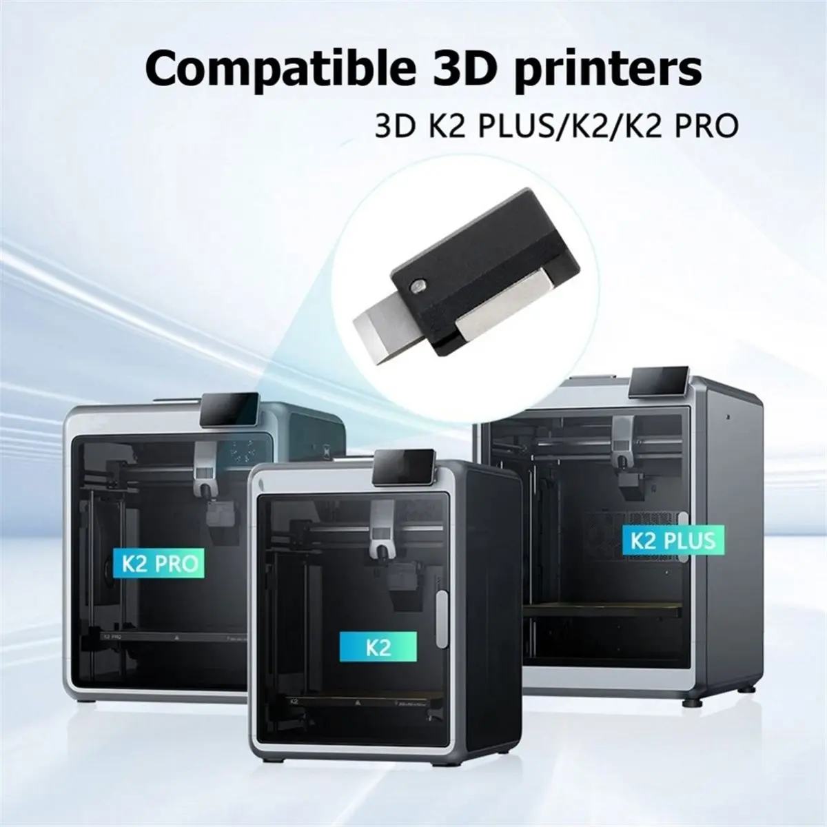 4Pcs for K2 Plus Filament Cutter Full Metal Quick Replacement Cutter for K2/ 3D Printer