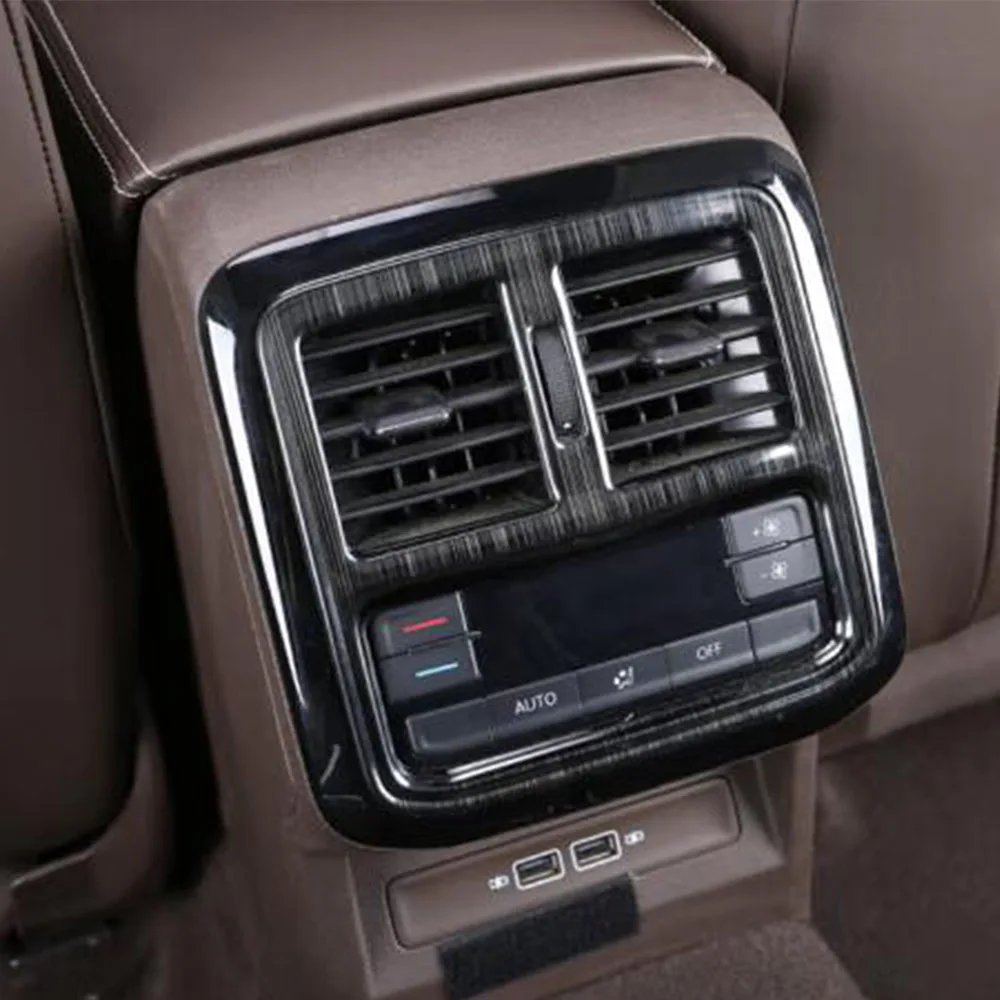الخلفية تكييف الهواء منفذ إطار الكسوة اكسسوارات السيارات الديكور الداخلي ل Volkswagen VW Passat 2019 2020 2021 2022 2023