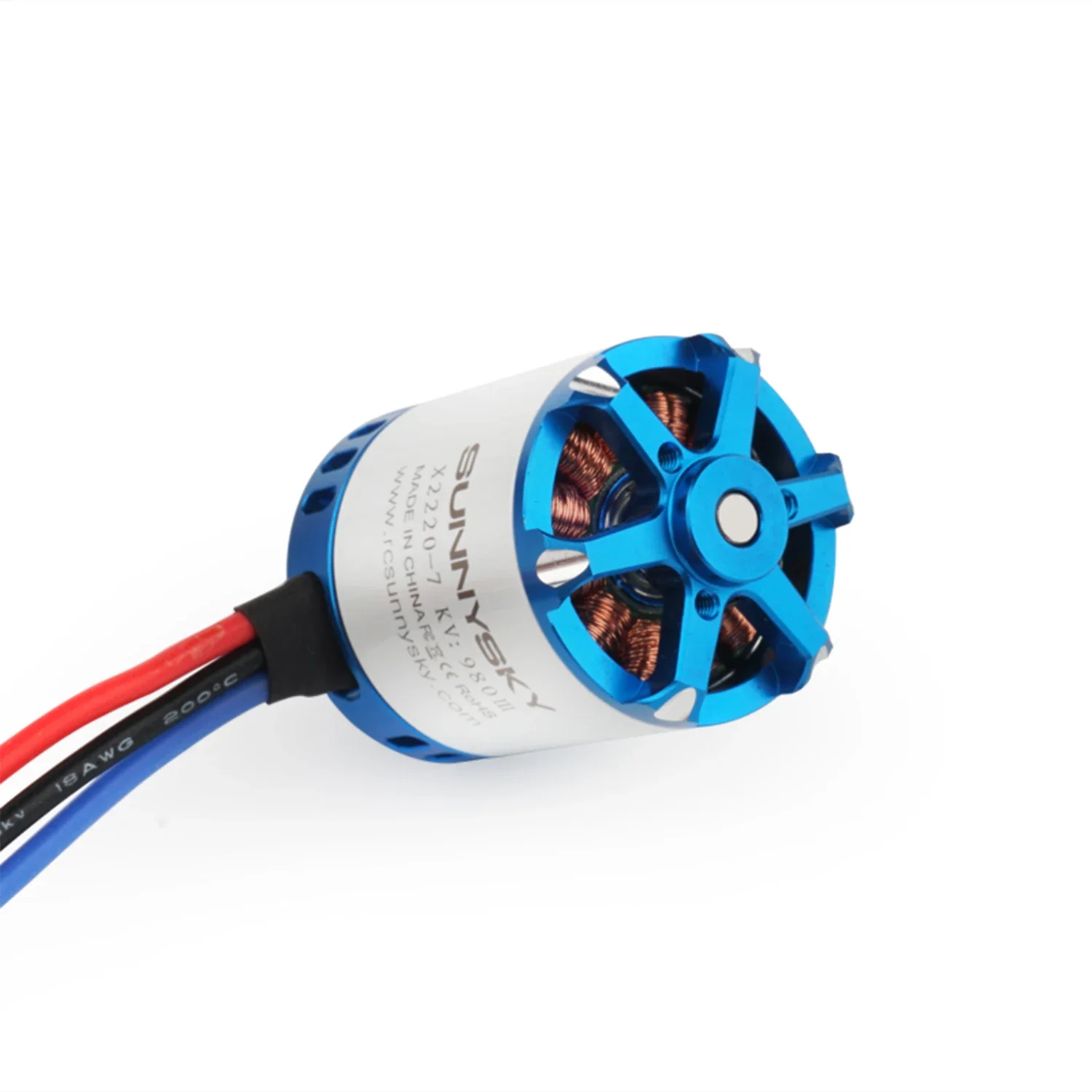 SUNNYSKY X2220‑III Brushless Outrunner Motor Short/Long Shaft for RC Fixed Wing Airplane Glider 3D Aircraft 980KV 1150KV