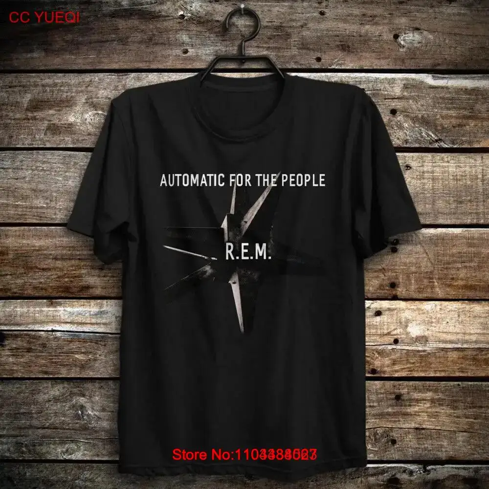 Retro Automatic for the People TShirt R.E.M. Michael Stipe Peter Buck Mike Mills