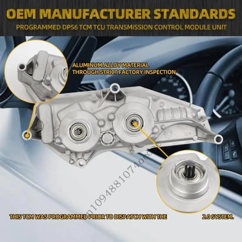 0XXC Tall Execution Transmission Control Component Consistent 2011 twenty twenty two Models Strengthened Change Accuracy And