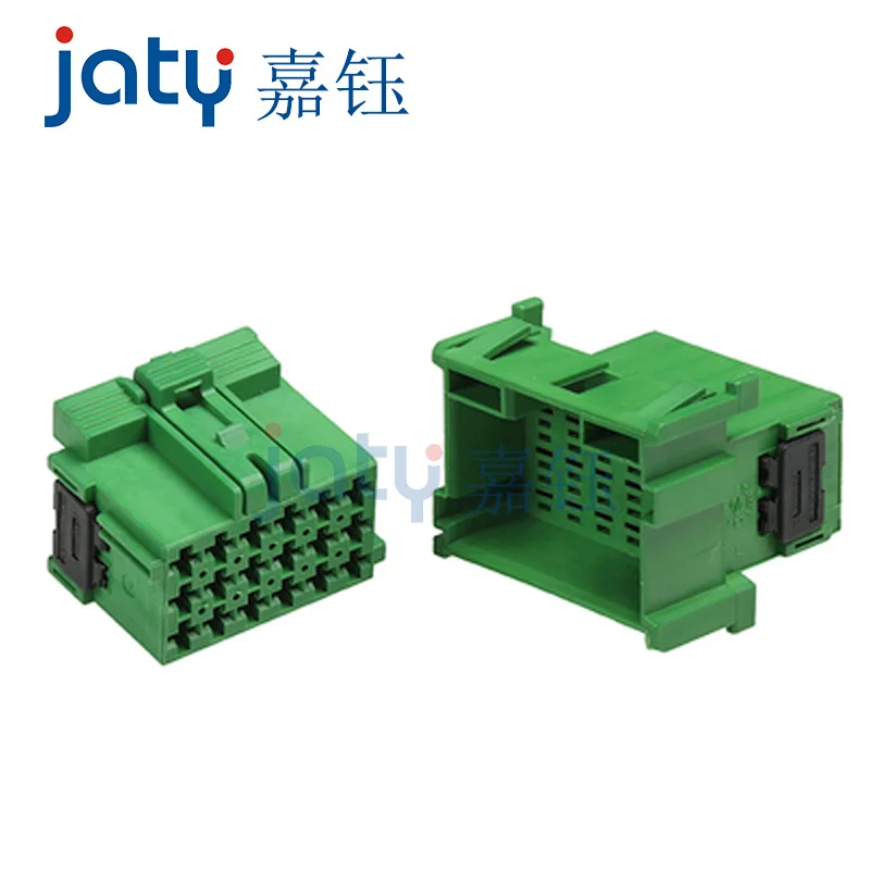 1set 18-Pin automotive power amplifier connector, FAW Heavy duty ABS EBS male and female butt harness plug 1-967624-3 1-967629-3