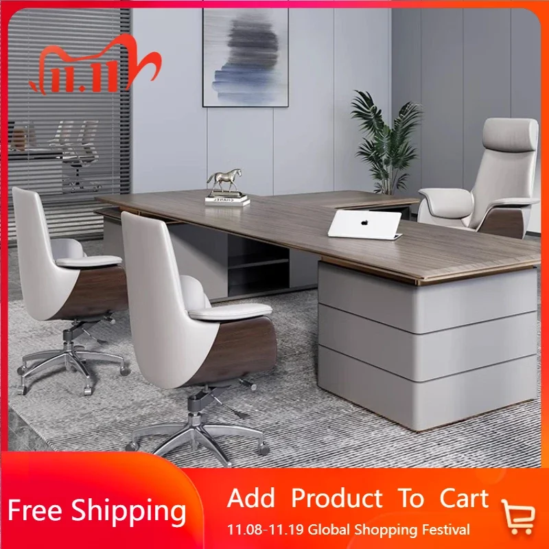 

Boss Study Office Chair Computer Modern Simple Swivel Nordic Wheel Chair Leather Lift Backrest Silla Oficina Furniture