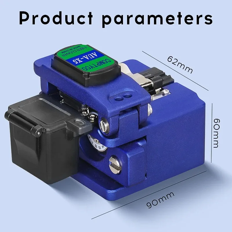 Imagem -05 - Fiber Cleaver Máquina Ferramenta de Corte Cold Joint Hot Melt 16 Lâmina de Superfície Alta Precisão Aua-x5-optical