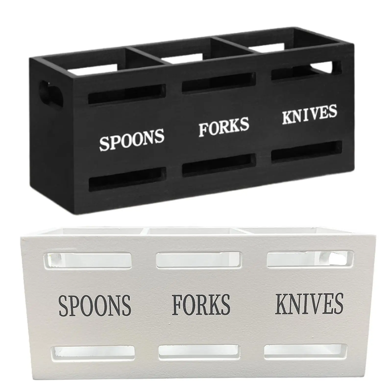 

Kitchen Utensil Holder Silverware Organizer Chopsticks Holder with 3