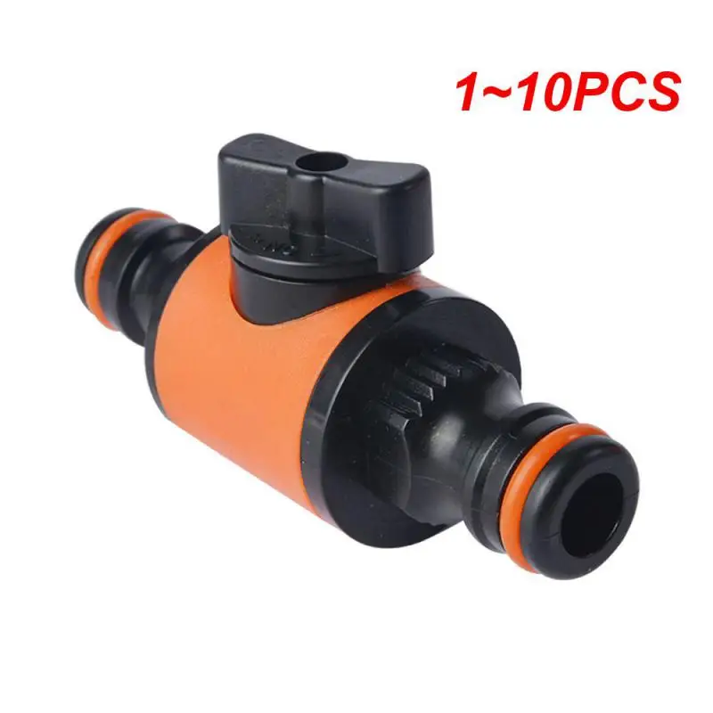 

1~10PCS Garden Hose Pipe In-Line Faucet Tap Shut Off Valve Fitting Watering Irrigation Connector 16mm Quick Coupler