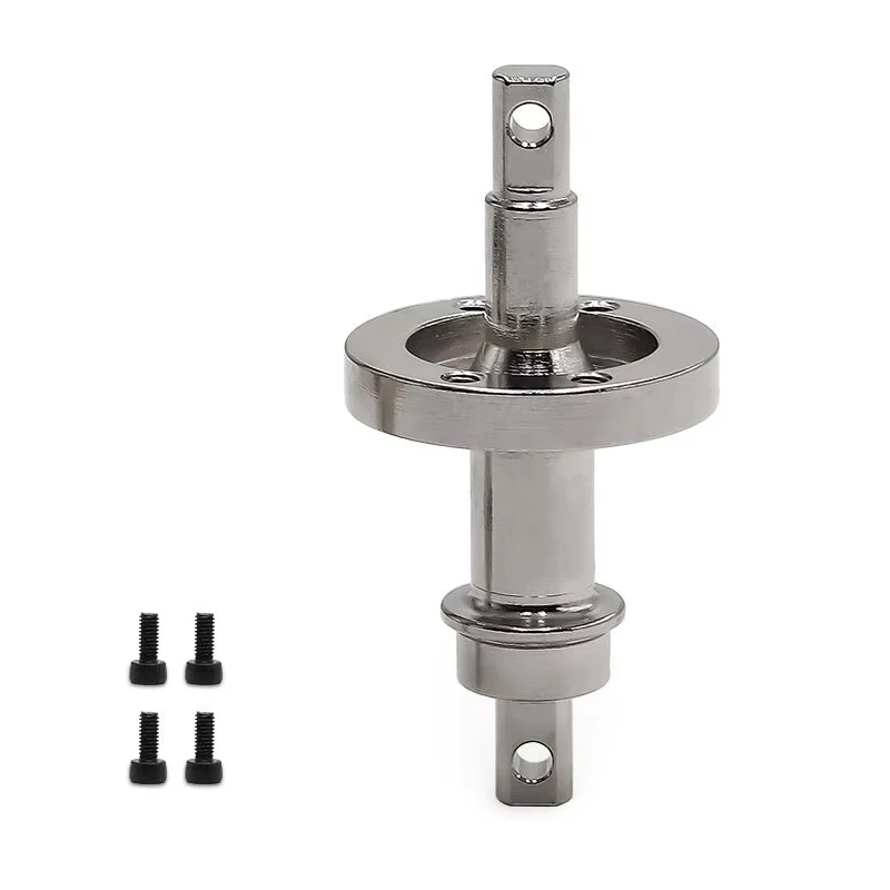 RC Car Metal Differential Lock Spool RC Upgrade Parts Compatible with 1/10 Traxxas Slash 4WD Rustler Stampede XO-01 HOSS 90076-4