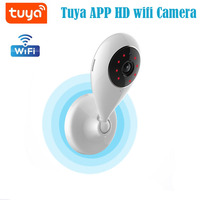 Tuya 720P Wifi IP Camera Baby Monitor PTZ Motion Detect 2 Way Audio Night Vision Supports TCP/IP/ONVIF Private Protocol