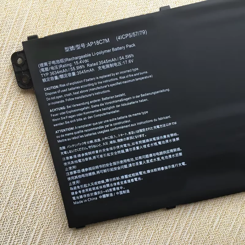 AP18C7M AP18C7K Laptop Battery For Acer Spin 5 SP513-54N,Swift 3 SF313-52G,SF514-55GT,54G,Aspire 3 A317-51G,N19H3 N19H5 N19W3