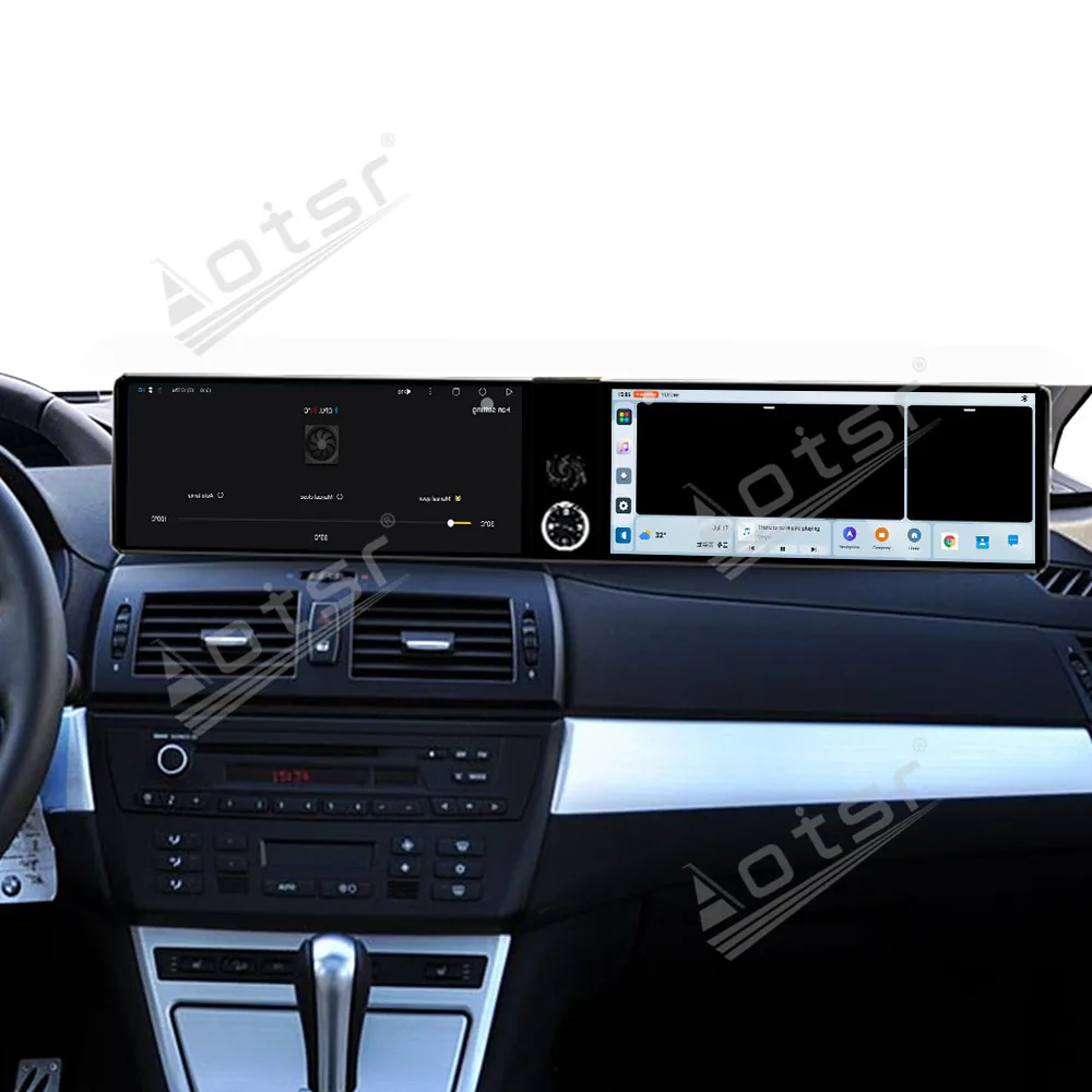 

Двойной 12,3-дюймовый автоматический carplay Android 13.0 для BMW X3 CCC 2015–2010 Автомобильный радиоприемник Мультимедийный плеер GPS Стерео WIFI Головное устройство