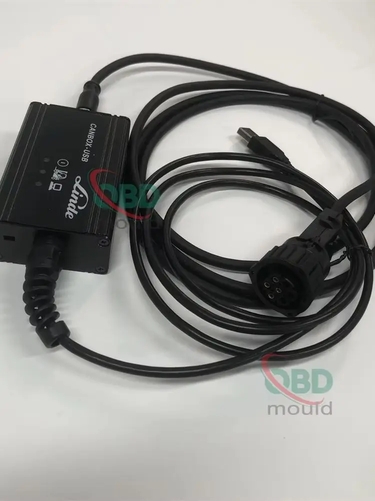 For Linde Pathfinder Diagnosis Interface Tool Forklift Truck Diagnostic Cable Linde Canbox USB Line Adapter Service Box Linde