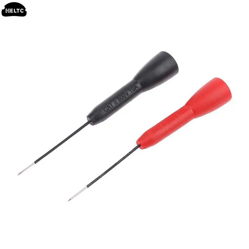 1 Pair Non-destructive Multimeter Test Needles 0.7MM Flexible Extension Replacement Probe Multimeter Test Probes Auto Tools